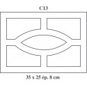Claustras C13 en cm